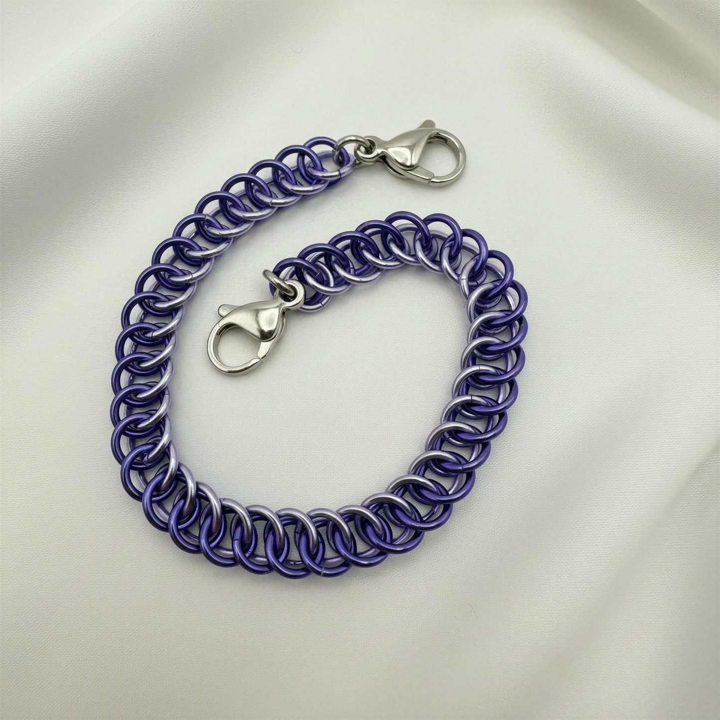 Purple Two Tone Medical Alert Replacement Bracelet