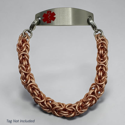 Byzantine Copper Medical ID Bracelet Band Replacement