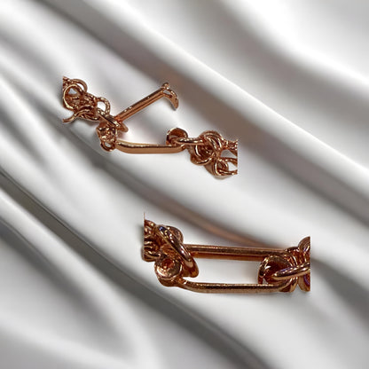 Pure Copper Scroll Chain Necklace • Vintage Style • Variety of Lengths