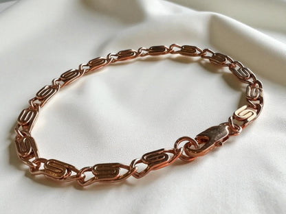 Pure Copper Scroll Bracelet • Vintage Style • Adjustable & Plus Sizes Available