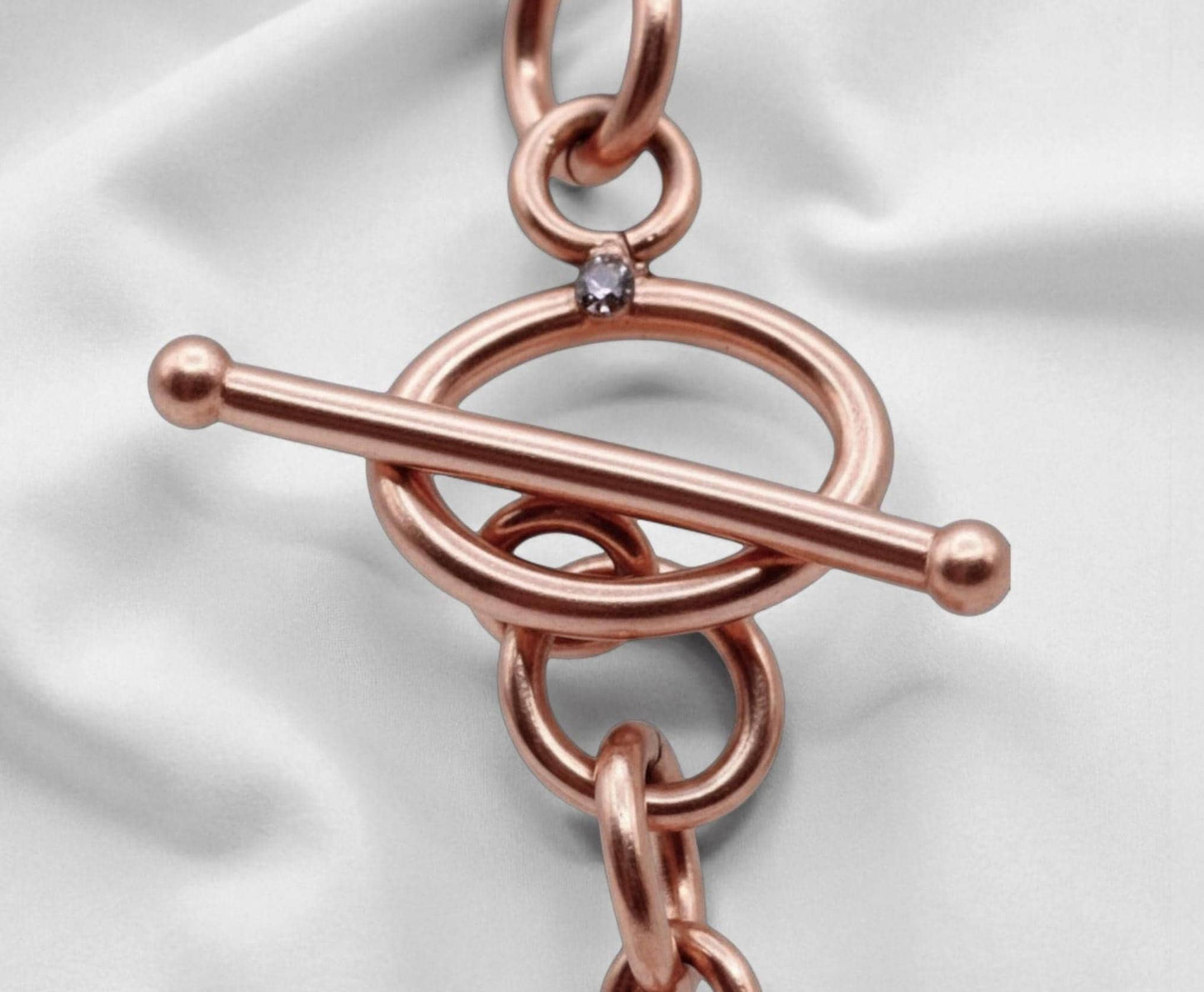 Pure Copper Scroll Chain Necklace • Vintage Style • Variety of Lengths